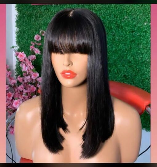 12" Closure Fringe Wig