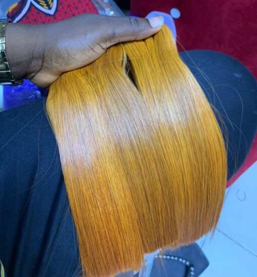 10″ Gucci Bone Straight(brown) 200g 2×6 closure