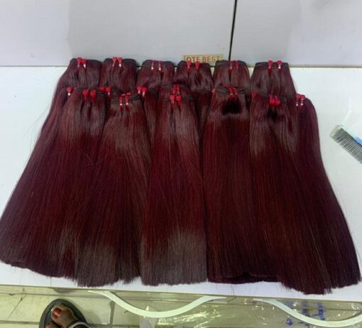 8" Bone Straight(burgundy)200g