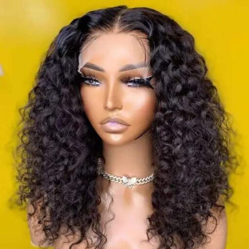 14" Deep Wave 4x4 closure Wig