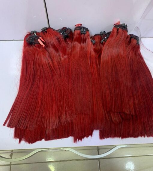 8" Bone Straight (wine) 200g 2x6 closure