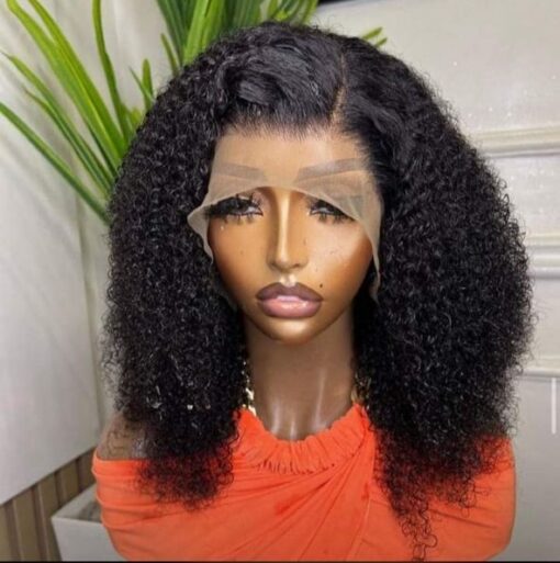 16″ Kinky Curls and Frontal