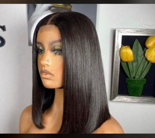 12" Mirror Bone Straight 200g 2x6 closure