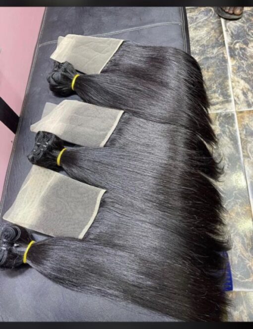 18" DD Silky Straight and Frontal