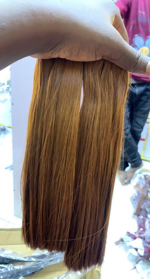 10" Gucci bone straight (brown)